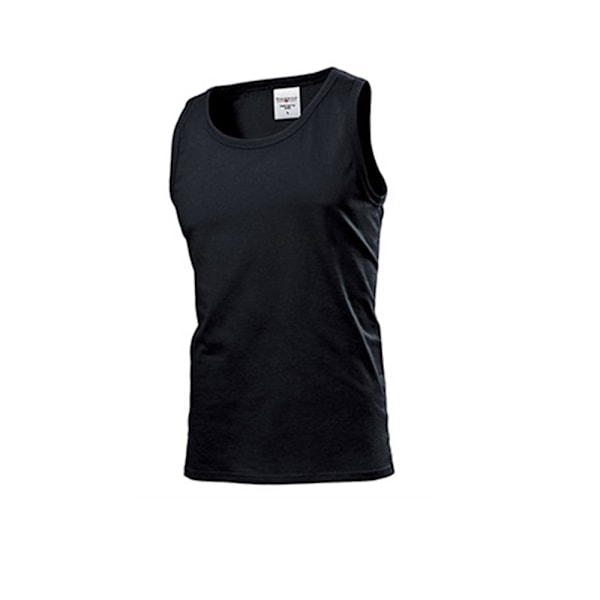 Stedman Classic Tank Top 2XL Black Opal för män Black Opal 2XL