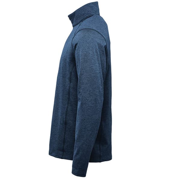 Stormtech Treeline Quarter Zip Pullover för män S Mörk Marinblåmelerad Dark Navy Heather S