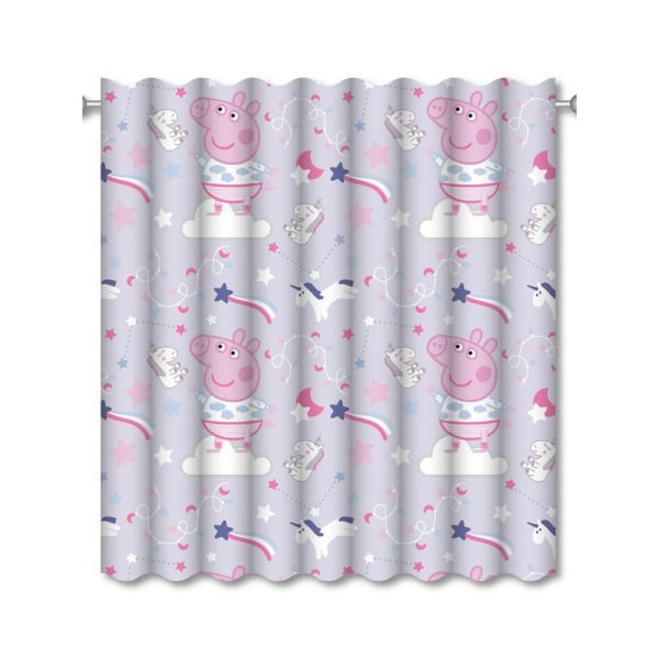 Greta Gris Sleepy Curtains (2-pack) 72 tum x 66 tum lila Lilac 72in x 66in