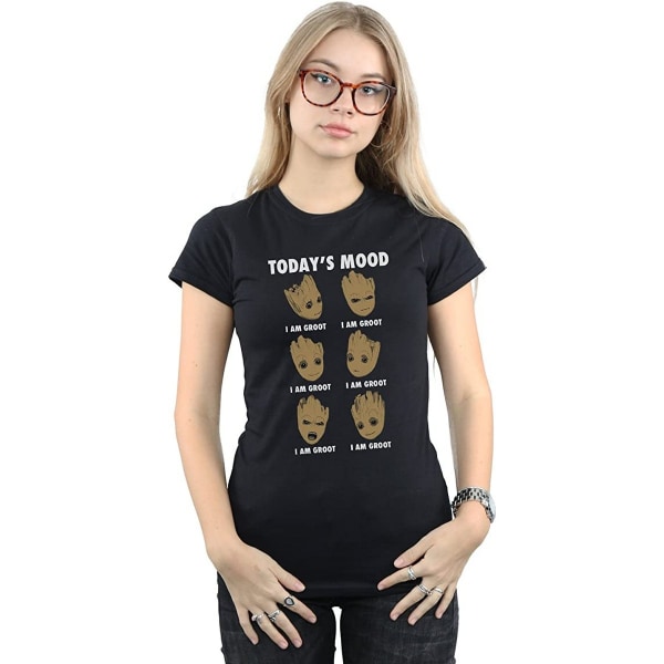 Guardians Of The Galaxy Womens/Ladies Today's Mood Baby Groot C Black XXL