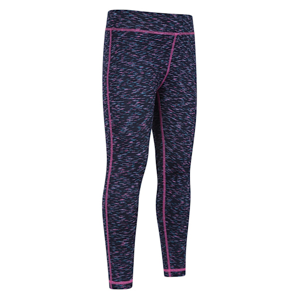 Mountain Warehouse Girls Kayleigh II Space Dye Leggings 7-8 år Indigo 7-8 Years