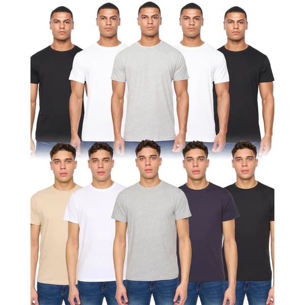 Duck and Cover Herr Caplaz & Frankinz T-shirt (10-pack) S Multi Multicoloured S