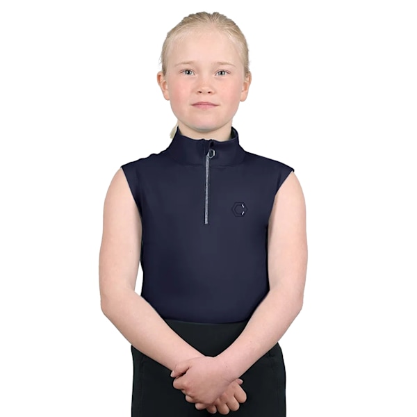 Coldstream Girls Next Generation Cranshaws Ärmlöst Baslager Navy 7-8 Years