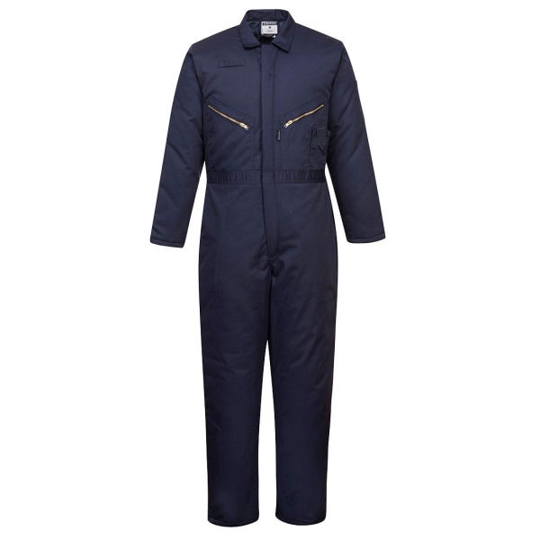 Portwest Unisex Adult Orkney Fodrad Overall XL R Marinblå Navy XL R