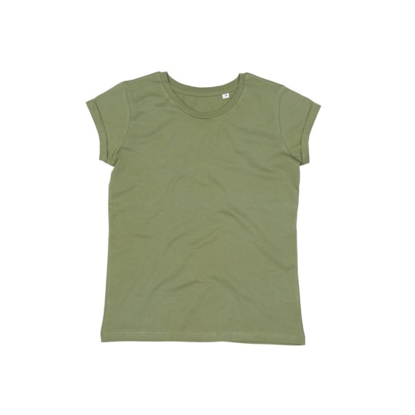 Mantis T-shirt med rullärm för dam/dam XS Mjuk oliv Soft Olive XS