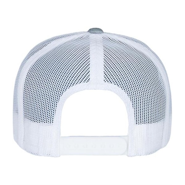 Flexfit Retro Two Tone Trucker Cap One Size Grå/Vit Heather Grey/White Heather One Size