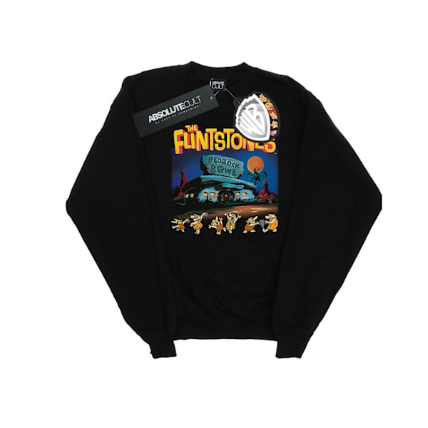 The Flintstones Mens Champions Of Bedrock Bowl Sweatshirt 3XL B Black 3XL