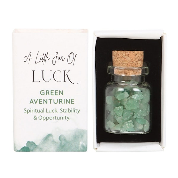 Something Different Jar Of Luck Aventurine Dekorativ Kristall O Green One Size