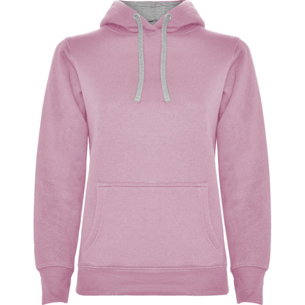 Roly Dam/Kvinnor Urban Hoodie S Ljusrosa/Gråmelerad Light Pink/Grey Marl S
