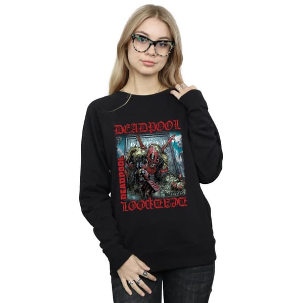 Marvel Dam/Dam Deadpool Here Lies Deadpool Tröja XL Black XL