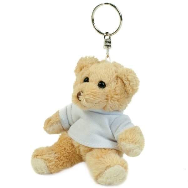 Mumbles Binx Teddy Bear kylskåpsmagnet / nyckelring XS nyckelring (L Key Ring (Light Brown) XS