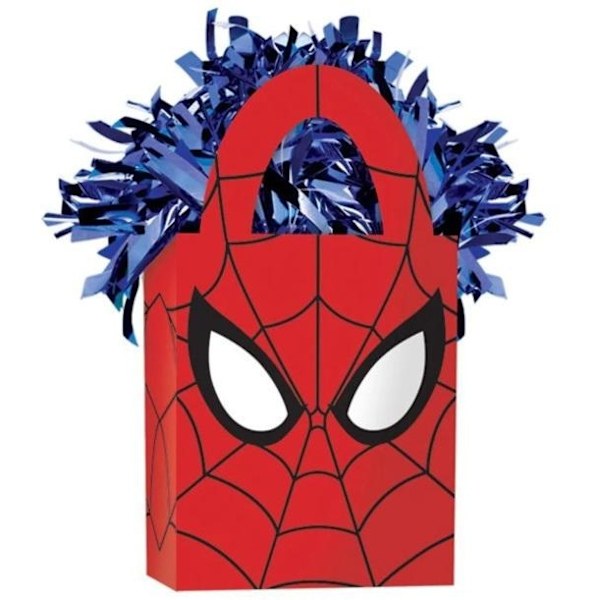 Spider-Man Ballongvikt En Storlek Röd Red One Size