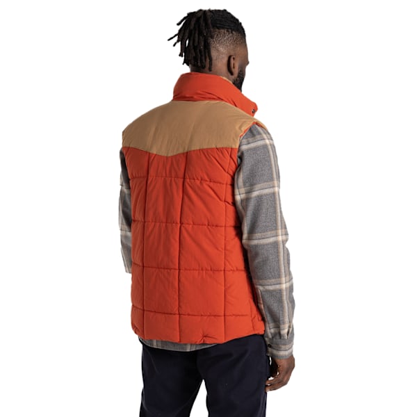 Craghoppers Greysen Isolerande Väst för Män L Carnelian Orange Carnelian Orange L