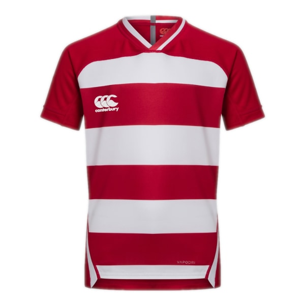 Canterbury Unisex Adults Evader Hooped Jersey S Röd/Vit Red/White S
