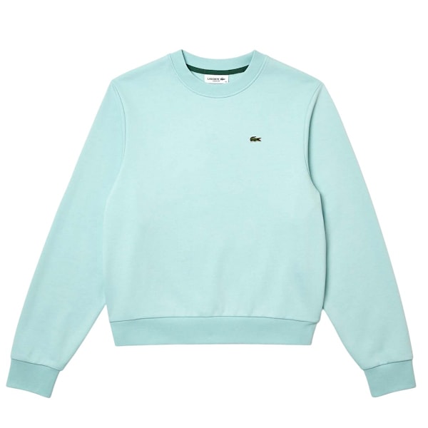 Lacoste Dam/Dam Fleece Crew Neck Avslappnad Passform Tröja 6 Green 6 UK