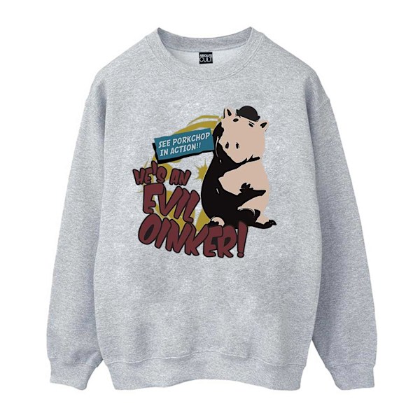 Disney Girls Toy Story Evil Oinker Sweatshirt 12-13 år Sport Sports Grey 12-13 Years
