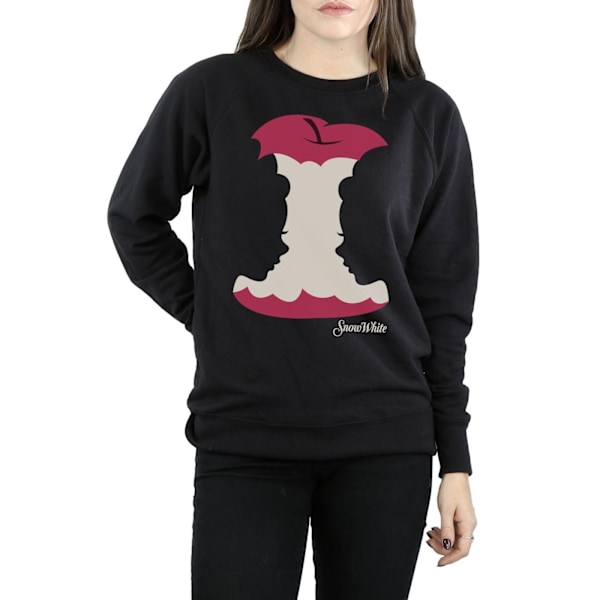 Disney Princess Dam/Damer Snövit Silhuett Sweatshirt Black S