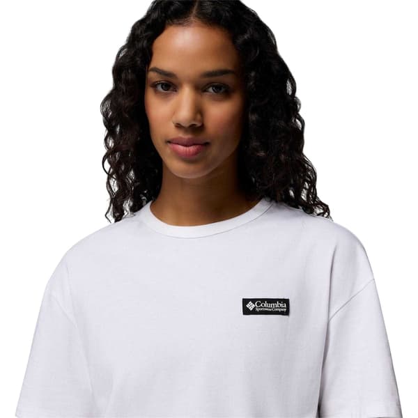Columbia Dam/Dam CSC Mountain Heavyweight Oversized T-shirt White 12 UK