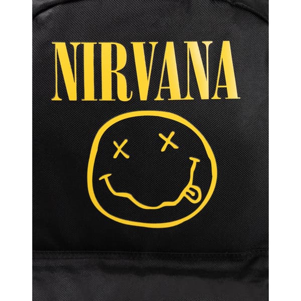Nirvana Logotyp Ryggsäck En Storlek Svart Black One Size