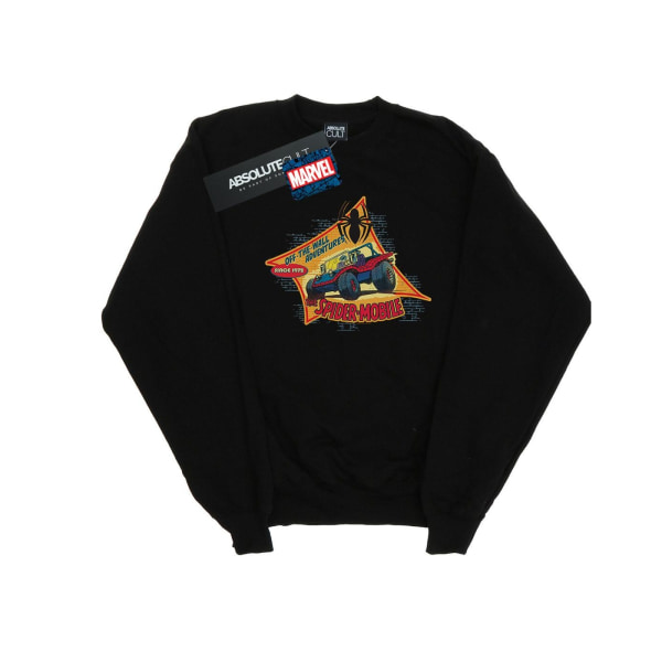 Marvel Dam/Damer Spider-Man The Spider Mobile Sweatshirt XX Black XXL