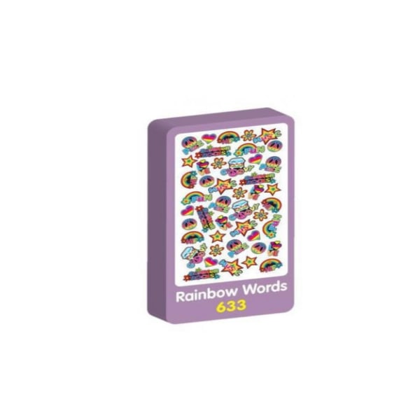 Purple Peach Rainbow klistermärke (förpackning med 12) One Size Multic Multicoloured One Size