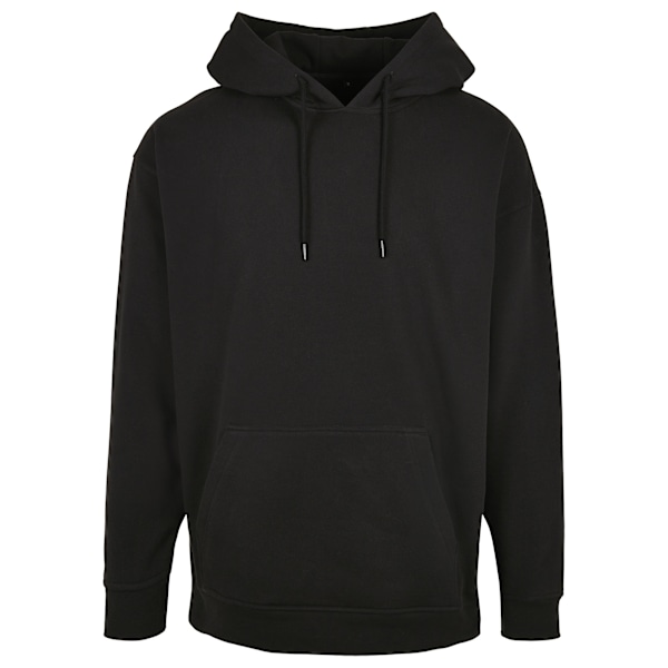 Build Your Brand Basic Oversized Hoodie för män S Svart Black S