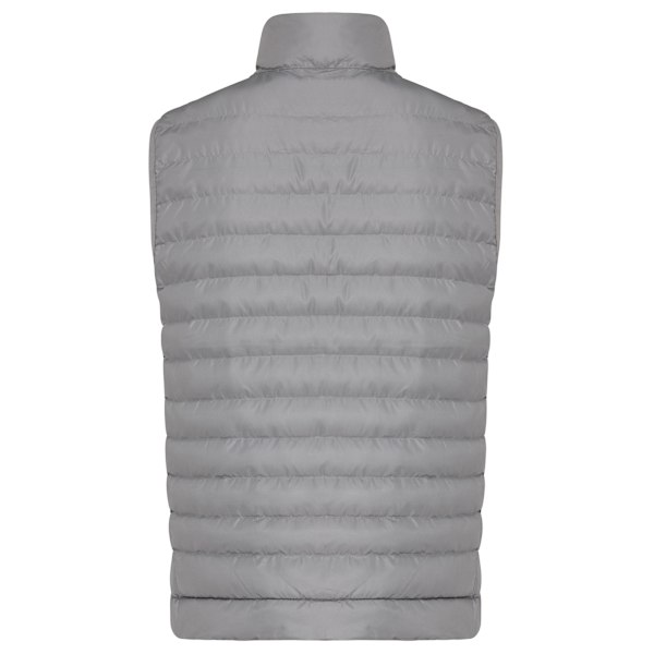 Iqoniq Meru Vadderad väst för män i återvunnen polyester XL Silvergrå Silver Grey XL