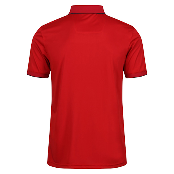 Regatta Remex II Pikétröja för män S Danger Red Solid Danger Red Solid S