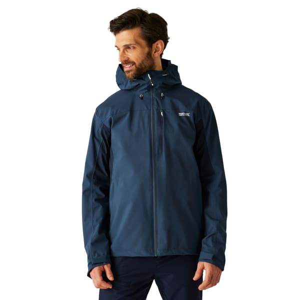 Regatta Herr Birchdale II Vattentät Jacka M Moonlight Denim/Marinblå Moonlight Denim/Navy M