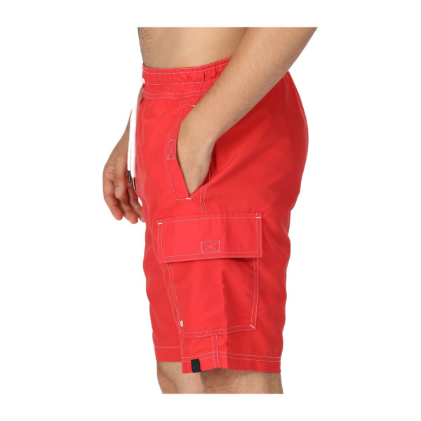 Regatta Mens Hotham IV badshorts XL Roccoco Röd Roccoco Red XL