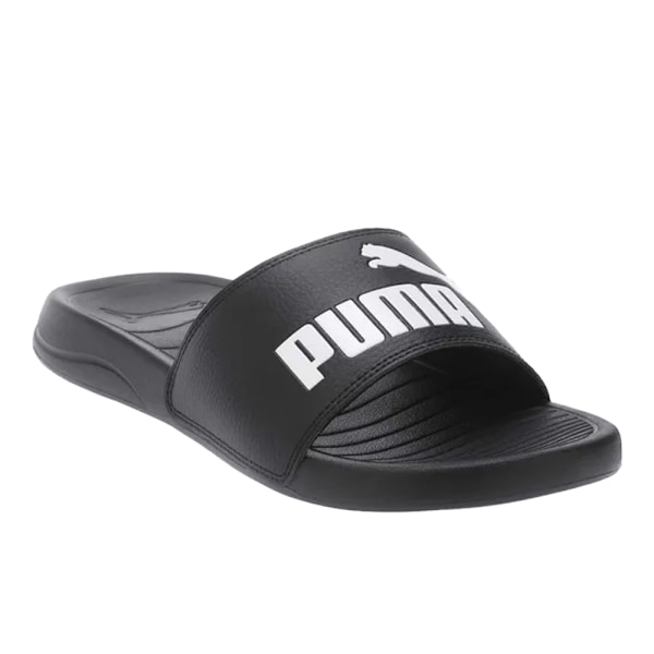 Puma Unisex Vuxen Popcat Logo Tofflor 4 UK Svart Black 4 UK