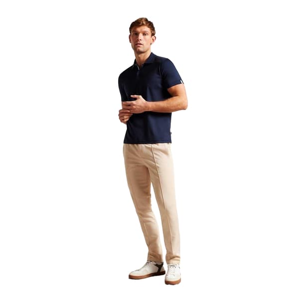 Ted Baker Herr Zeiter Bomull Pikétröja XL Marinblå Navy XL