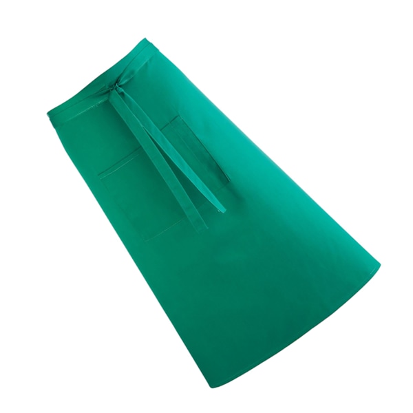 Premier Unisex Colours Bar Apron / Workwear (Lång kontinental stil) Emerald One Size
