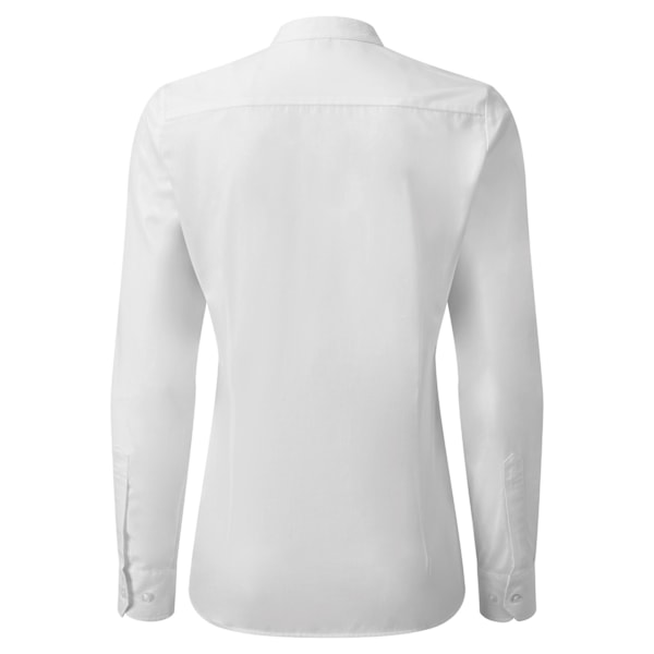 Premier Dam/Dam Grandad Krage Formell Skjorta L Vit White L