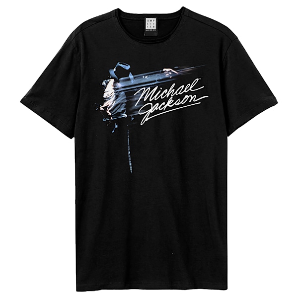 Amplified Unisex Vuxen King Of Pop Michael Jackson T-Shirt M Bl Black M