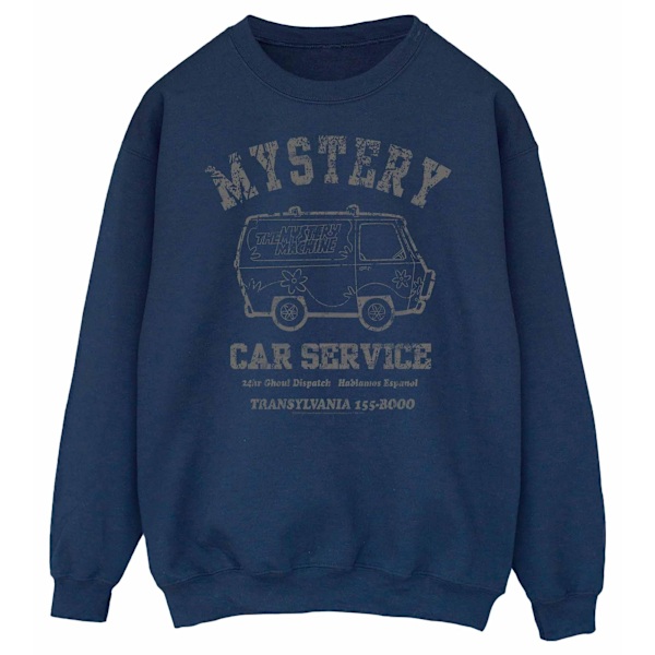 Scooby Doo Dam/Damer The Mystery Machine Sweatshirt XXL Marinblå Navy Blue XXL