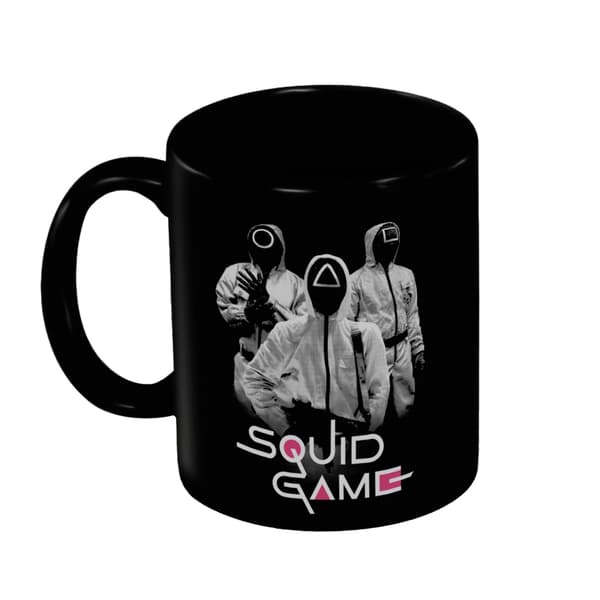 Squid Game 2 Vakter Mugg One Size Svart Black One Size