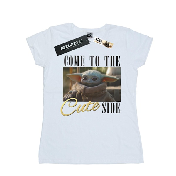 Star Wars Dam/Damer The Mandalorian Kom Till Den Söta Sidan C White M