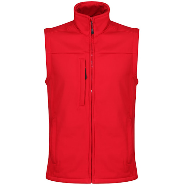 Regatta Herr Flux Softshell Bodywarmer / Ärmlös Jacka Vattentät Classic Red XL