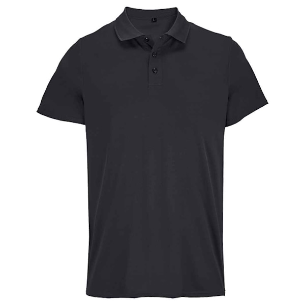 SOLS Unisex Vuxen Pitcher Återvunnen Polyester Pikétröja XS Svart Black XS