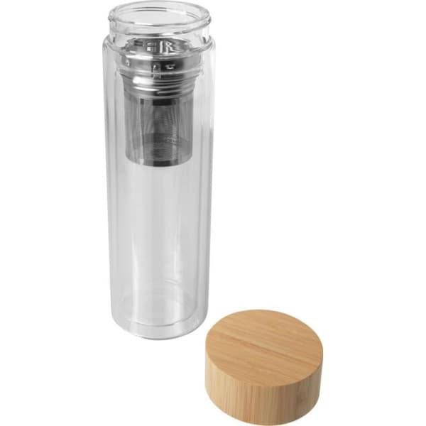 Bailey Bamboo 400ml Infuser Flaska En Storlek Klar Clear One Size