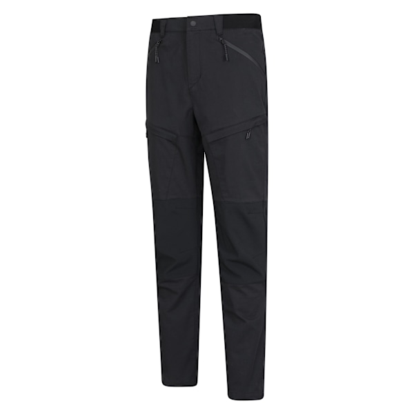 Mountain Warehouse Mens Jungle Trekking Trousers 28R Svart Black 28R