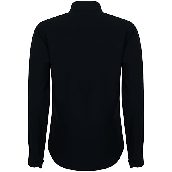 Henbury Dam/Damer Wicking Långärmad Arbetsskjorta S Svart Black S