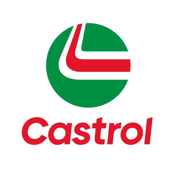 Castrol Unisex Vuxen Stack T-Shirt S Vit White S