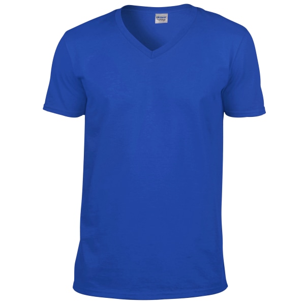 Gildan Mens Soft Style V-Neck Kortärmad T-Shirt XL Royal Royal XL