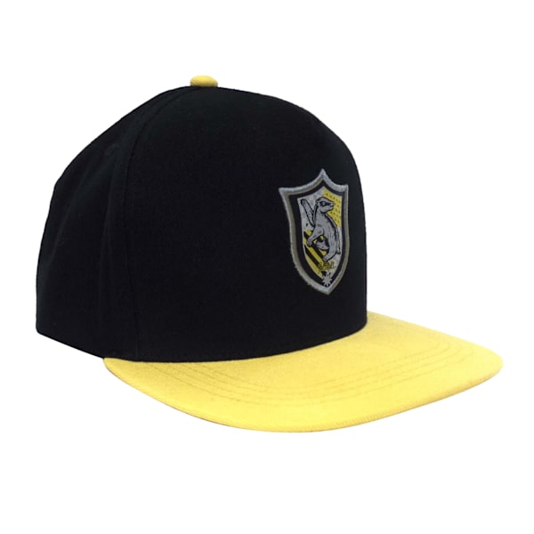 Harry Potter Hufflepuff Snapback Cap One Size Svart/Gul Black/Yellow One Size