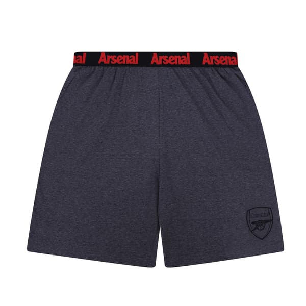 Arsenal FC Herr Kort Pyjamas Set M Grå Grey M
