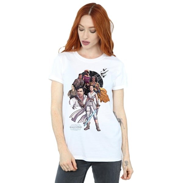 Star Wars The Rise Of Skywalker Dam/Damer Resistance Illustration White 5XL