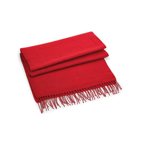Beechfield Unisex Klassisk Vävda Halsduk En Storlek Klassisk Röd Classic Red One Size