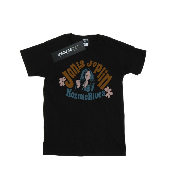 Janis Joplin Girls Kozmic Blues Bomull T-shirt 9-11 år Svart Black 9-11 Years